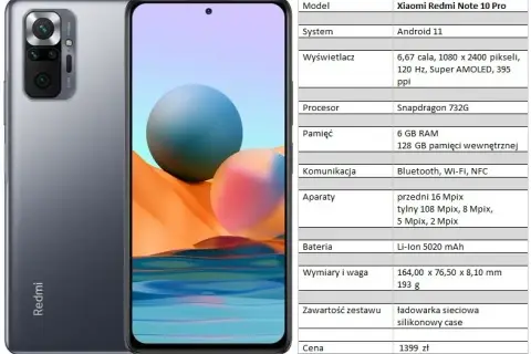 Xiaomi Redmi Note 10 Pro: Ustawienia aparatu dla lepszych zdjęć